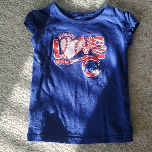Genuine Merchandise Blue Cubs Heart Tee
